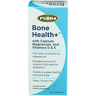 Liquid Bone Health+ with Calcium, Magnesium, Vitamin D & K - Fruit Juice (8 Ounces)