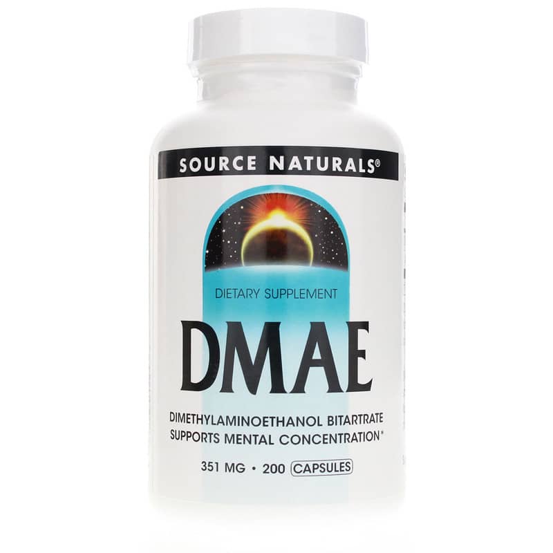 Source Naturals Dmae 351 Mg 200 Capsules