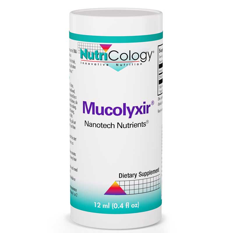 Nutricology Mucolyxir Nanotech Nutrients .4 Oz