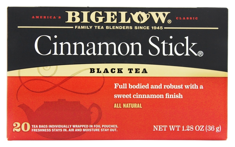 Bigelow Tea - Black Tea Cinnamon Stick - 20 Tea Bags