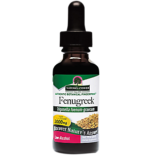 Fenugreek - Super Concentrated with Low Alcohol - 2,000 MG Per Serving (1 fl oz)