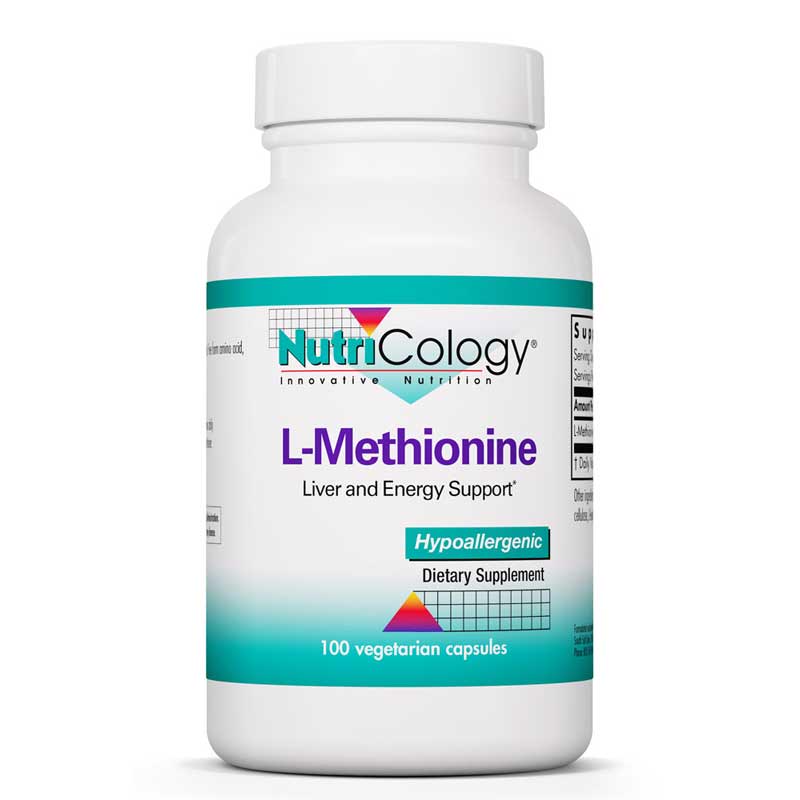 Nutricology L-Methionine 100 Veg Capsules