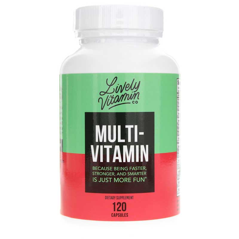 Lively Vitamin Co Multi-Vitamin 120 Capsules