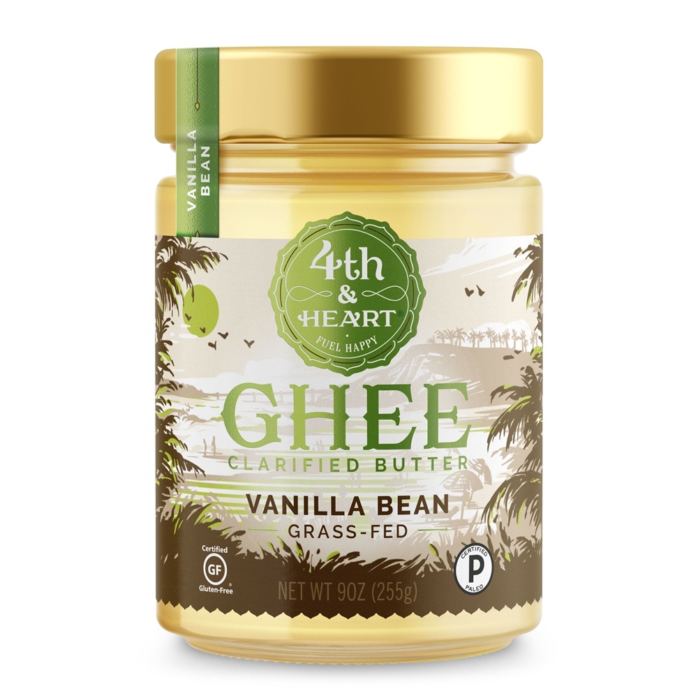 4th & Heart - Ghee Clarified Butter Madagascar Vanilla Bean - 9 oz.