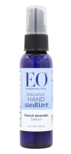 EO Products - Organic Hand Sanitizer Travel Size French Lavender - 2 fl. oz.