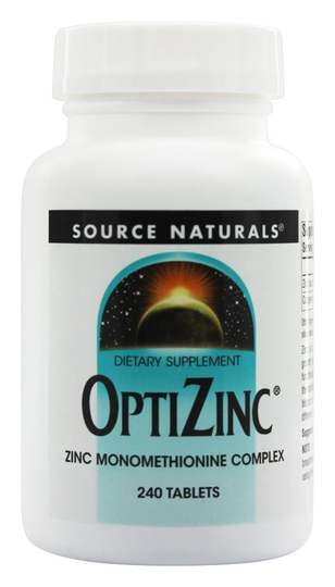 Source Naturals - OptiZinc 30 mg. - 240 Tablets
