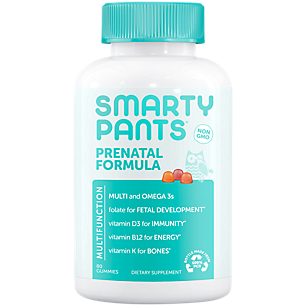 Prenatal Formula Gummy Multivitamins - Fetal Development - Omega 3s,Folate,D3, B12, Vitamin K - Mixed Fruit (80 Gummies)