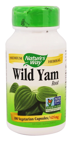 Nature's Way - Wild Yam Root 425 mg. - 100 Vegetarian Capsules