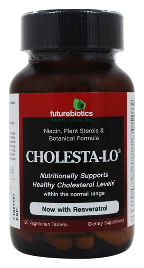 Futurebiotics - Cholesta-Lo with Garlic & Niacin - 120 Vegetarian Tablets