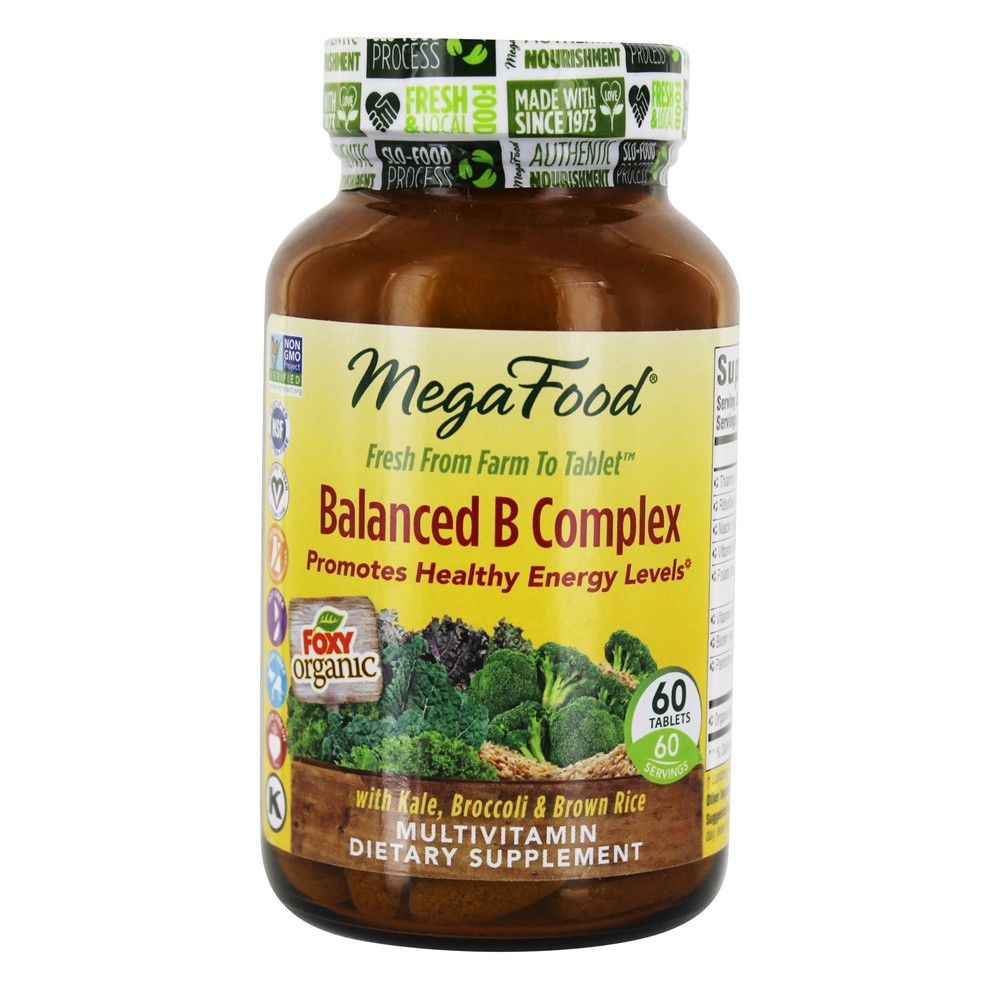 MegaFood - Balanced B Complex - 60 Tablet(s)