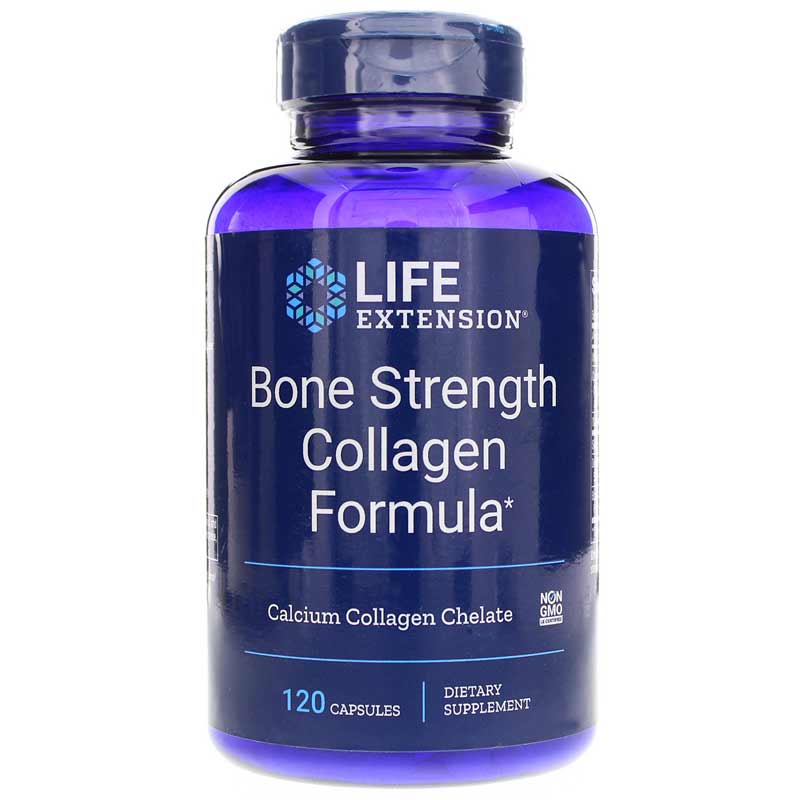 Life Extension Bone Strength Collagen Formula 120 Capsules