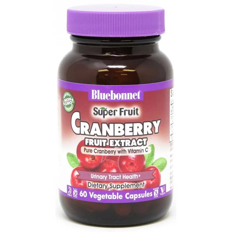 Bluebonnet Cranberry Fruit Extract 60 Veg Capsules