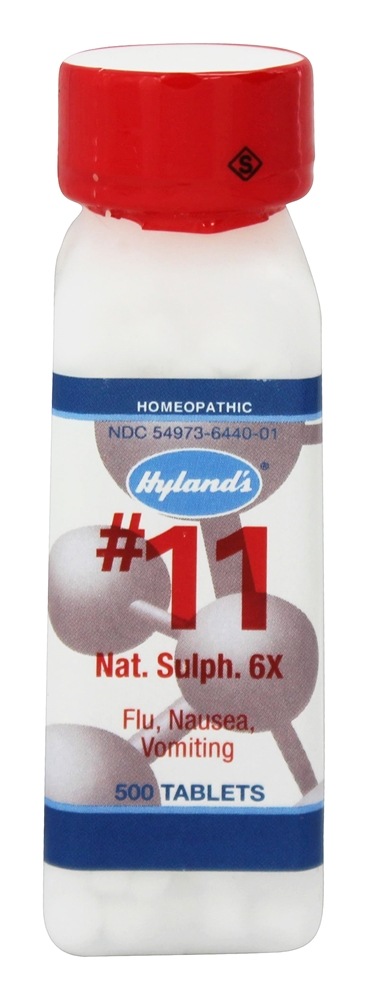 Hylands - Cell Salts 11 Natrum Sulphuricum 6 X - 500 Tablets