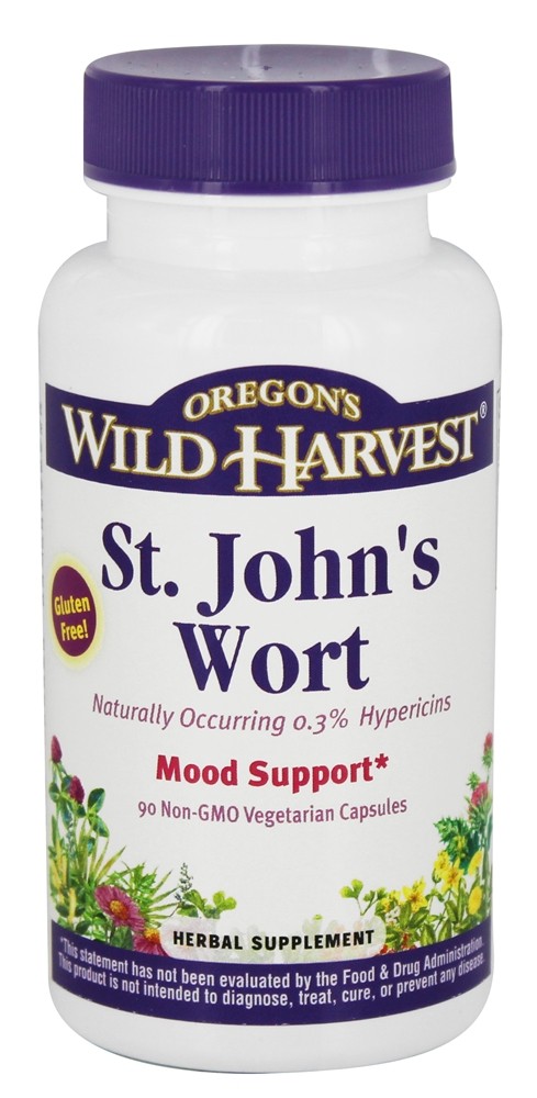 Oregon's Wild Harvest - St. John's Wort - 90 Vegetarian Capsules