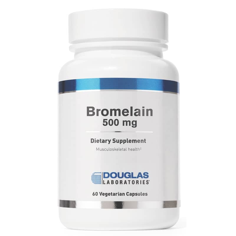 Douglas Laboratories Bromelain 500 Mg 60 Veg Capsules