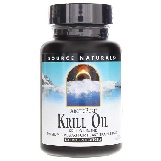 Source Naturals ArcticPure Krill Oil 500 Mg 60 Softgels