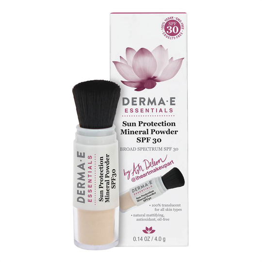 DERMA-E - Sun Protection Mineral Powder Broad Spectrum 30 SPF - 0.14 oz.