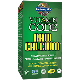 Vitamin Code Raw Whole Food Calcium (120 Vegan Capsules)