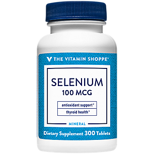 Selenium - Antioxidant Support & Thyroid Health - 100 MCG (300 Tablets)