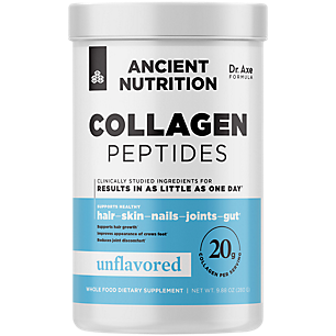 Collagen Peptides Powder - Hair, Skin, Nails & Joint Support - Unflavored (9.88 oz. / 14 Servings)
