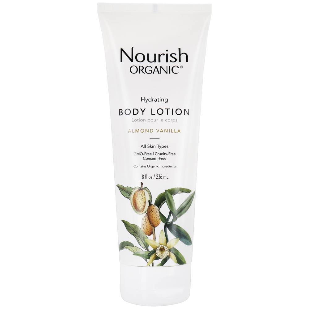 Nourish - Organic Hydrating Body Lotion Almond Vanilla - 8 fl. oz.