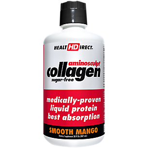 Amino Sculpt Liquid Collagen - Hair, Skin & Nails Support - Mango (30 Fluid Ounces)