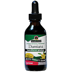 Damiana - Super Concentrated with Low Alcohol - 2,000 MG (2 Fluid Ounces)