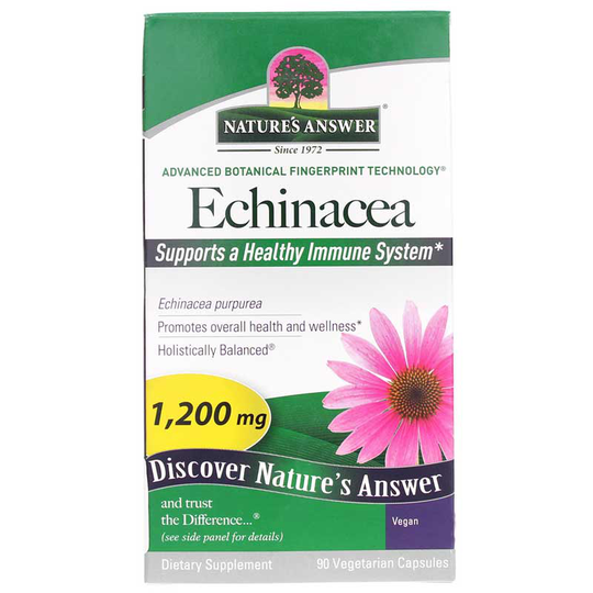 Natures Answer Echinacea 1200 Mg 90 Veg Capsules