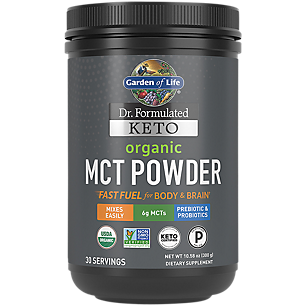 Dr. Formulated Keto Organic MCT Powder with Prebiotic & Probiotics (10.58 oz. / 30 Servings)