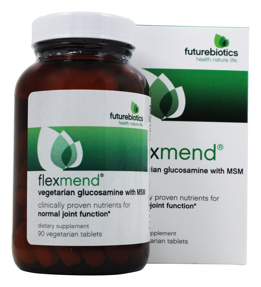 Futurebiotics - FlexMend Vegetarian Glucosamine with MSM - 90 Vegetarian Tablets