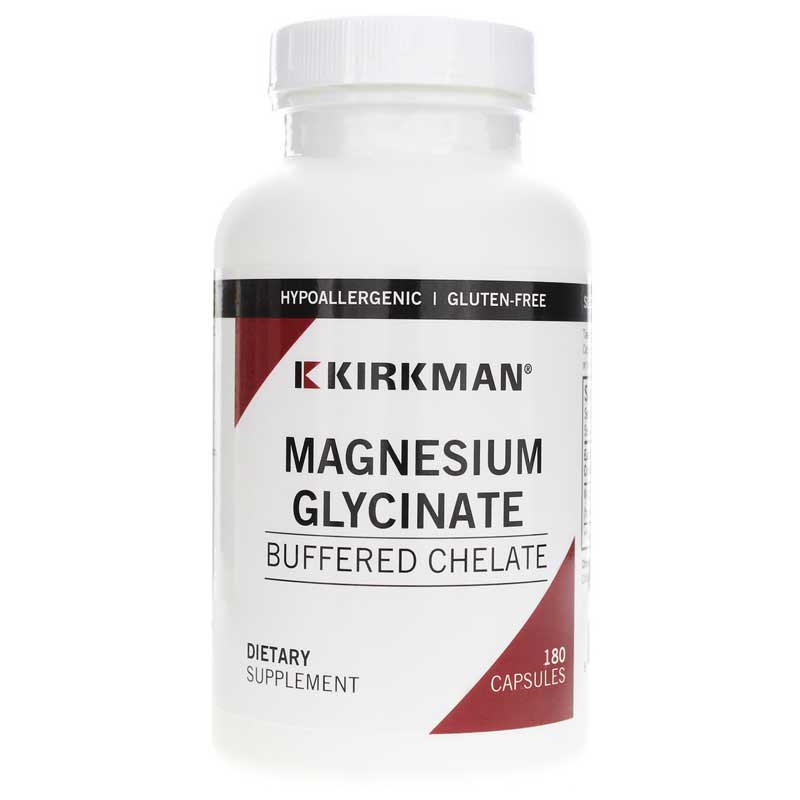 Kirkman Magnesium Glycinate Buffered Chelate 180 Capsules