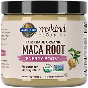 mykind Organics Fair Trade Organic Maca Root - Energy Boost (45 Servings)