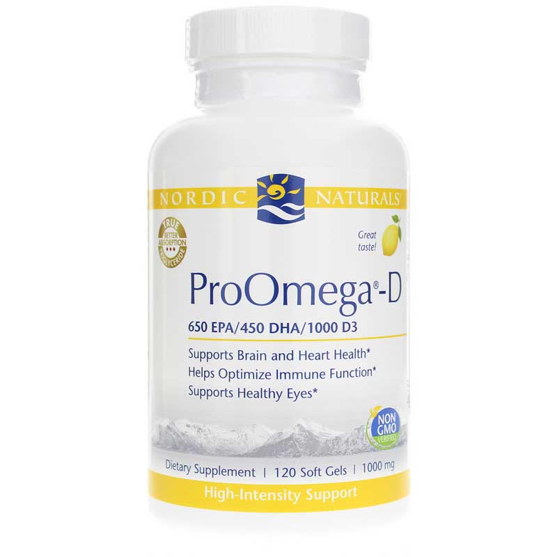 Nordic Naturals ProOmega-D 120 Softgels