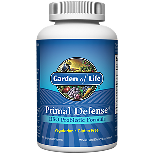 Primal Defense HSO Probiotic Formula - Digestion Support (180 Vegetarian Capsules)