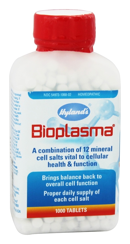 Hylands - Cell Salts Bioplasma - 1000 Tablets