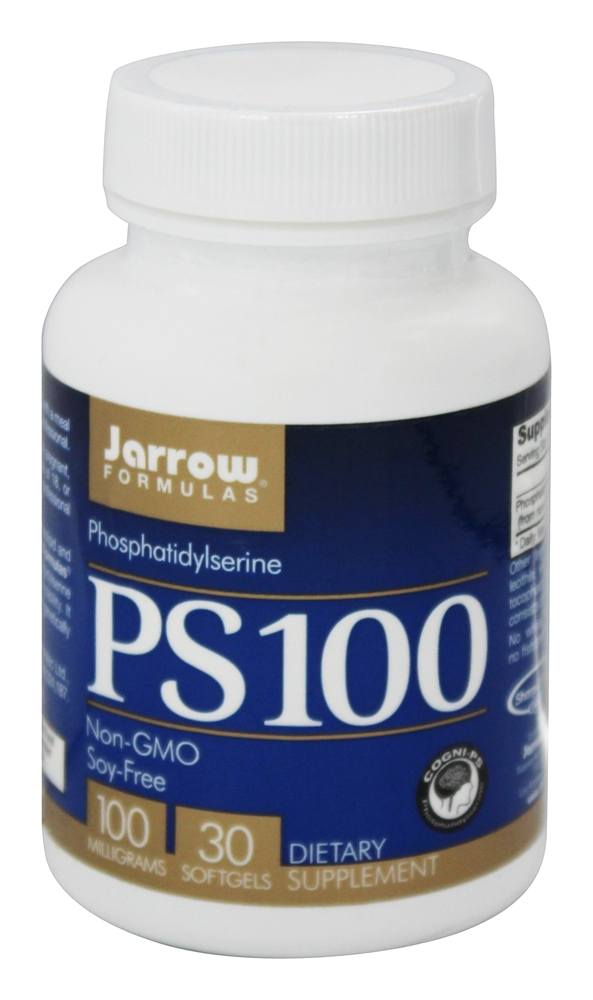 Jarrow Formulas - PS-100 Phosphatidylserine 100 mg. - 30 Softgels