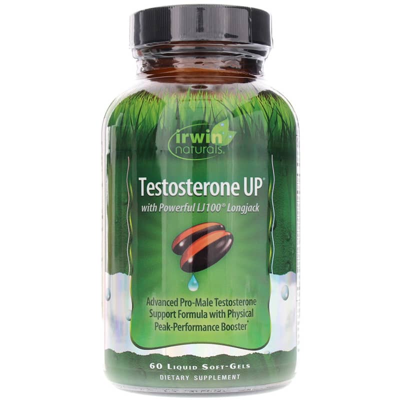Irwin Naturals Testosterone UP 60 Liquid Softgels