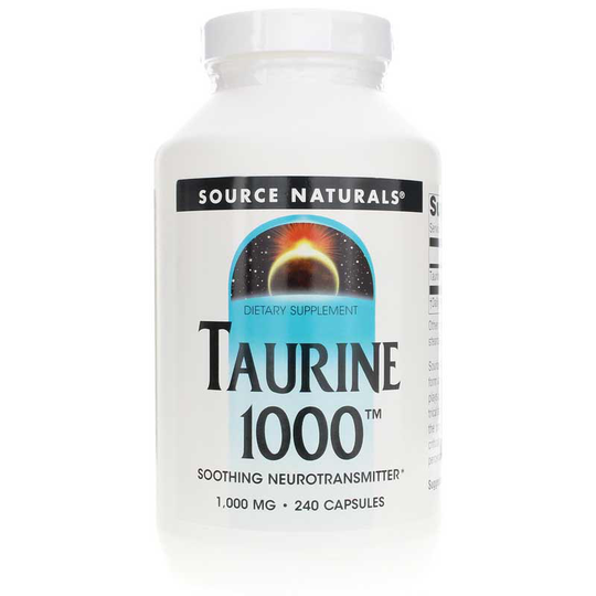 Source Naturals Taurine 1000 240 Capsules