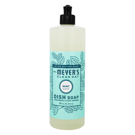 Mrs. Meyer's - Clean Day Liquid Dish Soap Mint - 16 fl. oz.