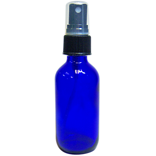 Glass Bottle with Spray Top (2 Ounces)