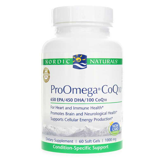 Nordic Naturals ProOmega CoQ10 60 Softgels