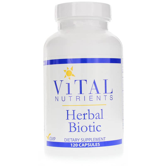 Vital Nutrients Herbal Biotic 120 Capsules