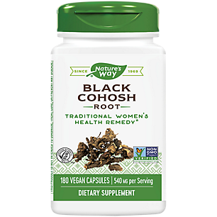 Black Cohosh Root - Popular for Women - 540 MG (180 Capsules)