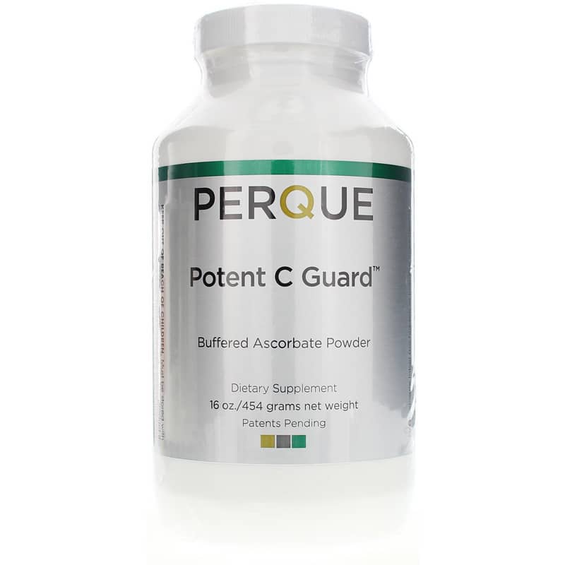 Perque Potent C Guard Buffered Ascorbate Powder 16 Oz