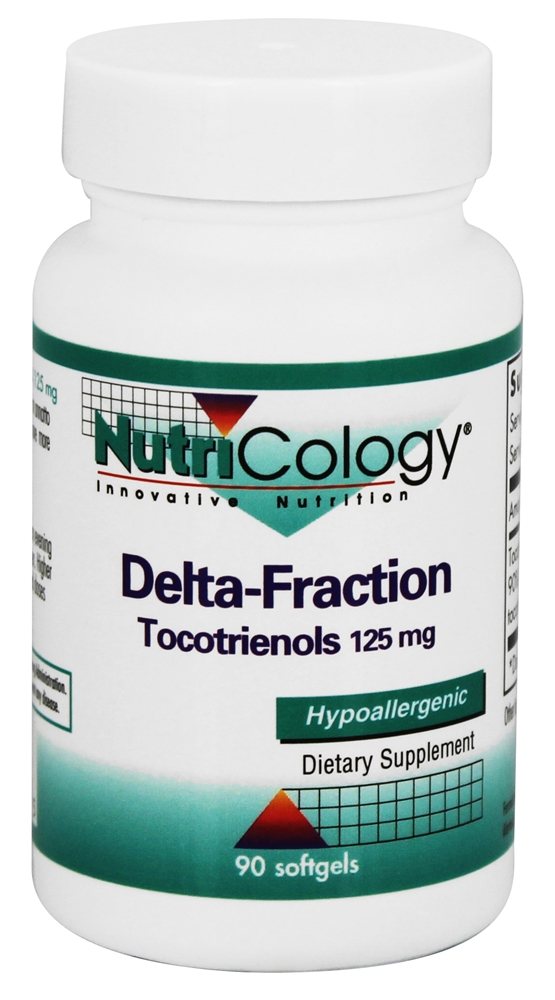 Nutricology - Delta Fraction Tocotrienols 125 mg. - 90 Softgels