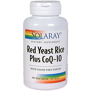 Red Yeast Rice plus CoQ-10 with Flush-Free Niacin (90 Vegetarian Capsule)
