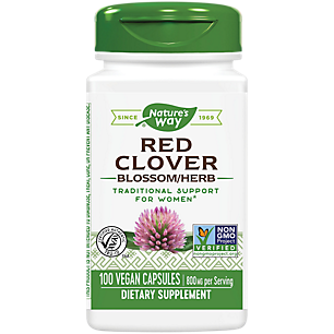 Organic Red Clover Blossom & Herb - Traditional Support for Women - 800 MG Per Serving (100 Capsules)