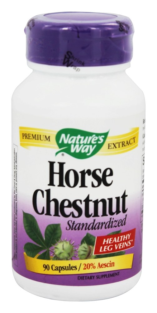 Nature's Way - Horsechestnut Standardized Extract - 90 Capsules