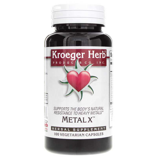Kroeger Herb Metal X 100 Veg Capsules