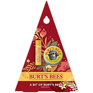Beeswax Gift Set - Includes Lip Balm with Vitamin E and Peppermint & Hand Salve (1 Set)